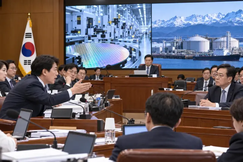 산업통상부 국감, 호남 반도체·알래스카 LNG 대미투자 공방