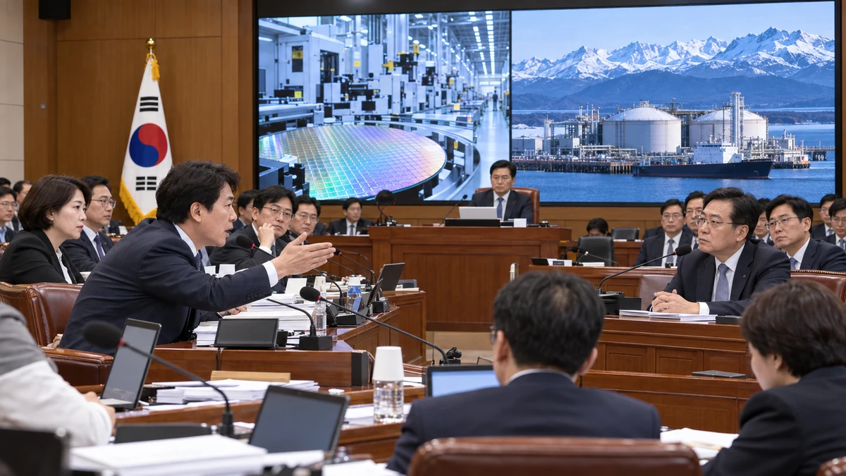 ศึกงบชิปโฮนัม–ลงทุน LNG อะแลสกา จุดชนวนปะทะในรัฐสภาเกาหลีใต้