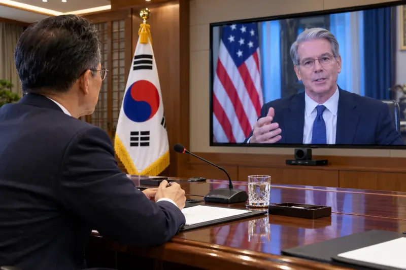 이형일 부총리·베선트 미국 재무장관 첫 화상 면담