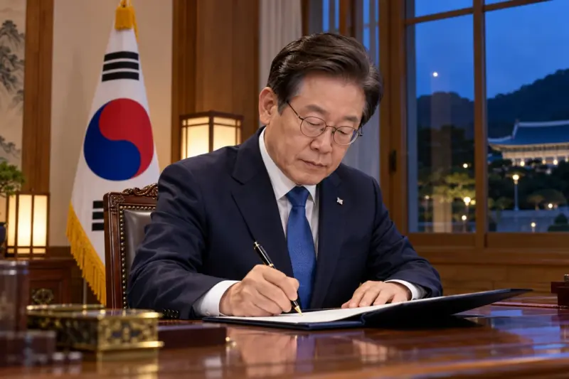 이재명 대통령의 김지용 초대 중대범죄수사청장 임명안 재가