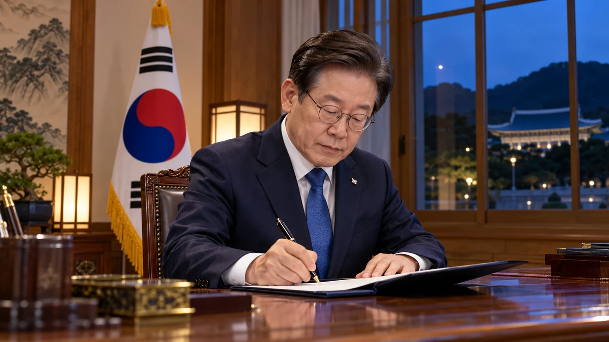 이재명 대통령의 김지용 초대 중대범죄수사청장 임명안 재가