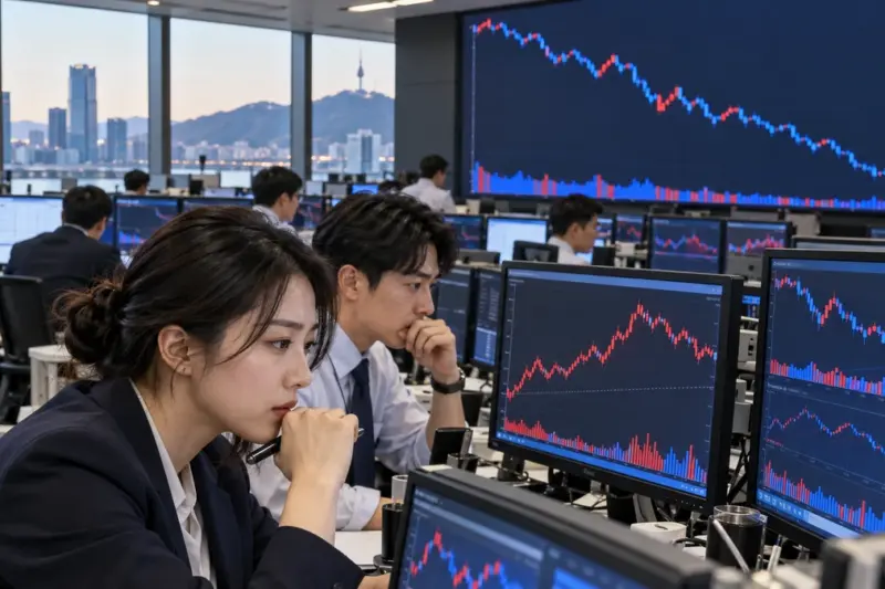 코스피 2.05% 상승, 8거래일 만의 반등