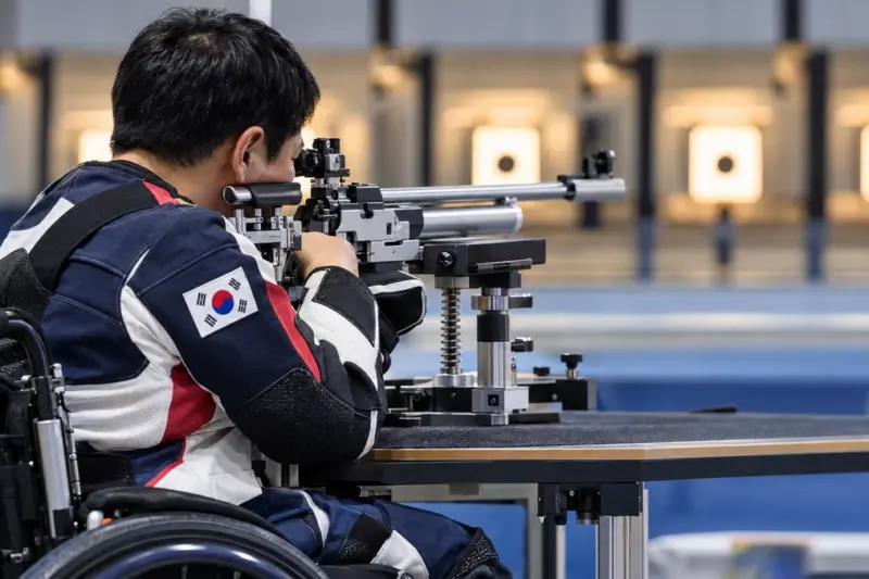 서훈태, 장애인아시아경기대회 사격 10ｍ 공기소총 한국 첫 금메달