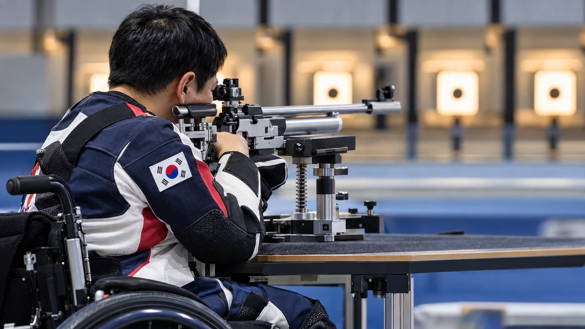 서훈태, 장애인아시아경기대회 사격 10ｍ 공기소총 한국 첫 금메달