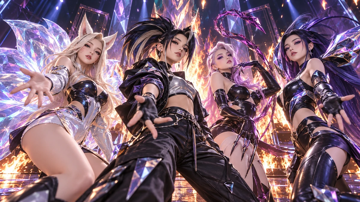 K/DA, 6년 만의 신곡 ‘FIRESTARTER’ 뮤직비디오 공개