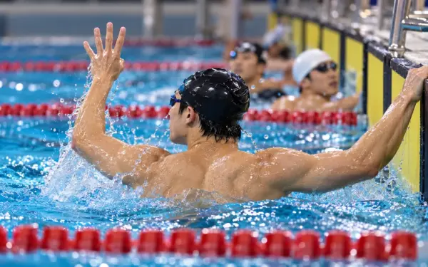 김영범, 전국체전 자유형 100ｍ 우승·4관왕