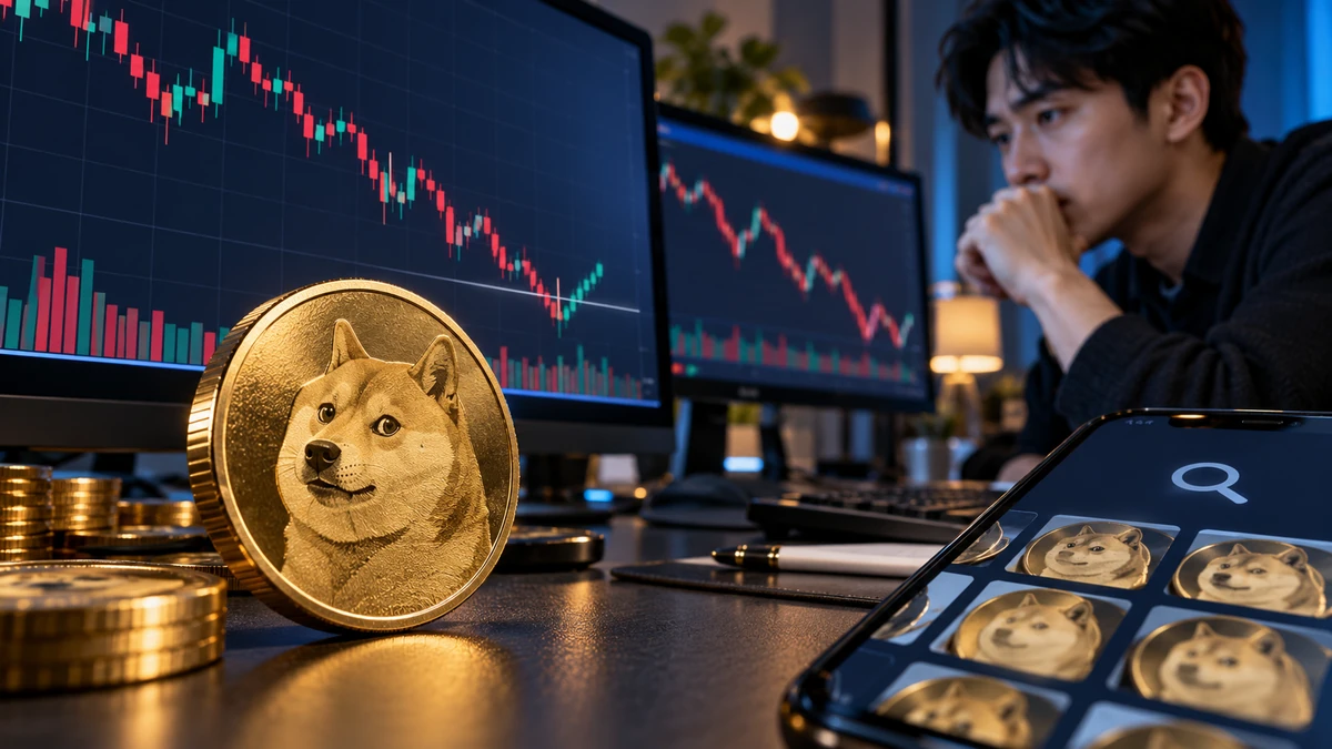 10월 23일 도지코인 검색 증가, 비트코인 조정과 주요 가격대 이탈 여부