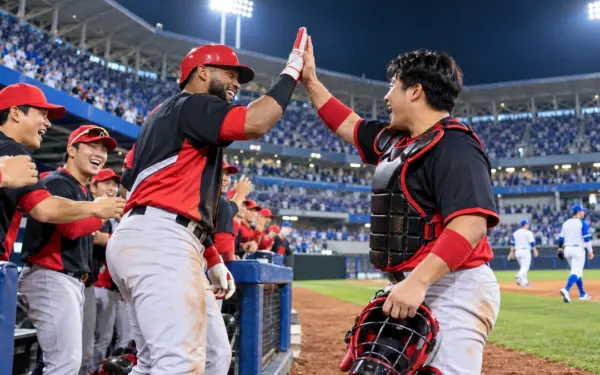 KIA, 플레이오프 1차전서 삼성에 5-1 승리…카스트로·한준수 홈런