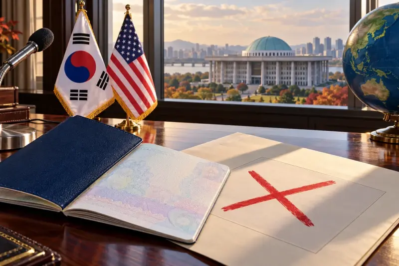 진성준 국방위원장, 미국 비자 발급 거부 공개