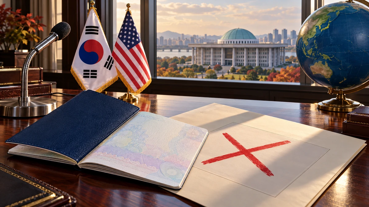 진성준 국방위원장, 미국 비자 발급 거부 공개